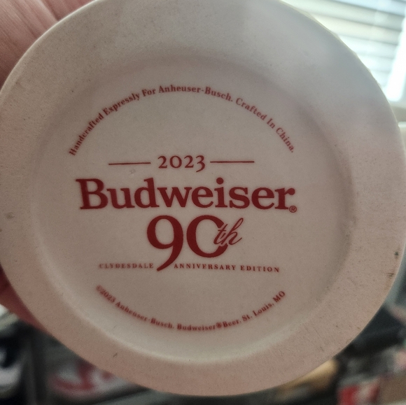 Budweiser 90th Anniversary Mugs - Picture 4 of 7
